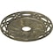 Ekena Millwork Loera Ceiling Medallion (Canopies up to 6 1/4"), 26 5/8"OD x 4 1/2"ID x 1 3/8"P, Witch Hazel Crackle CM26LOWHC - alternate 3